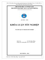 Một số biện pháp nâng cao hiệu quả kinh doanh của chi nhánh công ty cổ phần đầu tư xuất nhập khẩu ninh bình tại hải phòng 