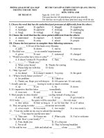 Tài liệu ĐỀ ÔN THI HSG SỐ 02