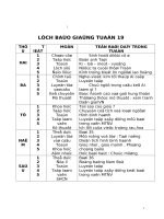 Bài giảng giáo án 4 tuần 19