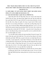 THỰC TRẠNG HOẠT ĐỘNG CHO VAY MUA NHÀ Ở TẠI NGÂN HÀNG PHÁT TRIỂN NHÀ ĐỒNG BẰNG SÔNG CỬU LONG MHB CHI NHÁNH HÀ TÂY