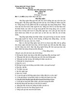 Đề thi học sinh giỏi kỳ I