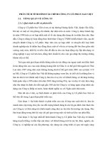 PHÂN TÍCH TÌNH HÌNH TÀI CHÍNH CÔNG TY CỔ PHẦN SAO VIỆT