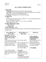 BÀI 13: MÁY CƠ ĐƠN GIẢN