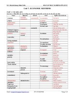 Bài giảng BTTN 12CTC - UNIT 7