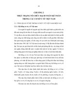 THỰC TRẠNG Tổ chức hạch toán kế toán trong các cơ sở y tế với việc tăng cường quản lý tài chính ngành Y tế Việt Nam