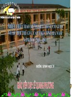 Bài giảng bai 31 DITRUYENOCVOICONNGUOI.CUCHAY