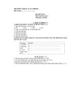 Bài giảng Kiem tra Lich su 7 - tiet 19