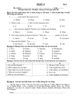 THE FOURTH TEST (B2 )1.2