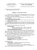 Hướng dẫn thi điền kinh - 2010