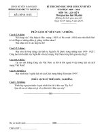 Tài liệu de thi HSG huyen nam 2009- 2010