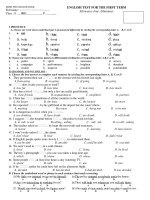 thi HKI TN&TL cuc hay