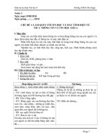 Giáo án tự chọn TH 8