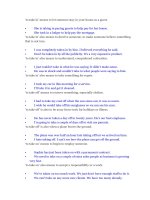 Gián án Cácđộng từ hay gặp trong tiếng Anh