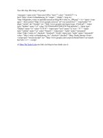 Tạo chữ chạy đầu trang với google