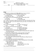 Đề kiểm tra 15P Văn học 6 (Hợp lí)