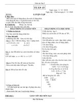 Giáo án lớp 5 tuần15 Năm học 2010-2011