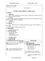 Tài liệu Luyện tập-Chương II- Kim Loại