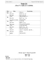 Tài liệu GAL1 TUẦN 21(CKTKN)