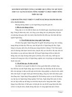 GIẢI PHÁP GÓP PHẦN NÂNG CAO HIỆU QUẢ CÔNG TÁC KẾ TOÁN CHO VAY TẠI NGÂN HÀNG NÔNG NGHIỆP VÀ PHÁT TRIỂN NÔNG THÔN HÀ NỘI