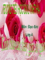 Gián án lịch sự với mọi người