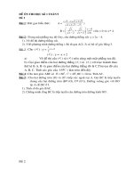 2 đề thi h/kỳ I ( không có trắc nghiệm)