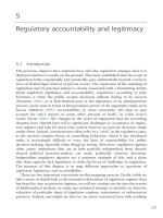 Regulatory accountability and legitimacy
