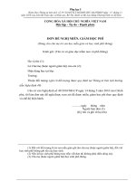 Gián án các biểu mẫu miễn giảm học phí kèm theo TT29