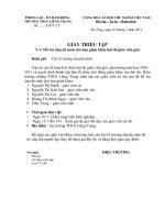 Bài soạn Giấy triệu tập