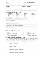 de kiem tra 1 tiet anh van