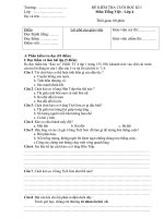 Đề Kiểm tra cuối học kỳ I_Tiếng Việt lớp 4_4