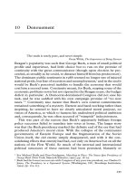 Moral capital and the American presidency - Denouement