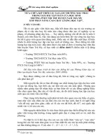 Tài liệu Giải pháp nâng cao chất lượng học tập môn Toán ở HS vùng khó.