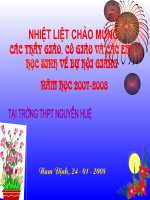 Bài soạn he thuc luong trong tam giac HG tinh