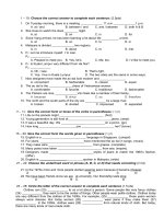 Đề tham khảo Anh 9_2