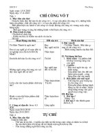 Gián án Giáo án CD 9 3 cột hay