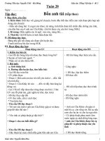 Bài soạn TV tuần 20