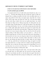 KHÁI QUÁT CHUNG VỀ BHXH VÀ QUỸ BHXH