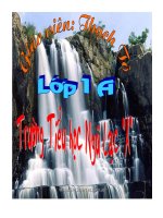 Gián án hoc van lop 1 bai op, ap