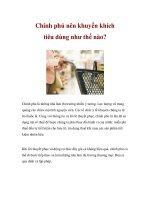 Chính phủ nên khuyến khích tiêu dùng như thế nào?