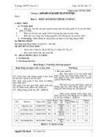 Bài soạn GA Tin 12-HKI