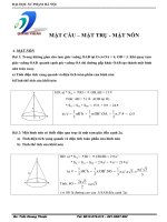 Chuyên đề LTDH: Hình không gian