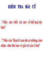 Bài soạn tiet 58 mua xuan cua toi