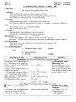 Bài soạn GIAO AN HH 7(IN NGAY)