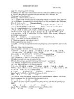 Câu hỏi Phần Men Đen