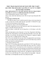 THỰC TRẠNG HẠCH TOÁN KẾ TOÁN TIÊU THỤ VÀ KẾT QUẢ TIÊU THỤ HÀNG HOÁ TẠI CÔNG TY VẬT TƯ VÀ THIẾT BỊ TOÀN BỘ