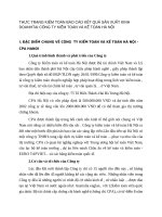 THỰC TRẠNG KIỂM TOÁN BÁO CÁO KẾT QUẢ SẢN XUẤT KINH DOANHTẠI CÔNG TY KIỂM TOÁN VÀ KẾ TOÁN HÀ NỘI