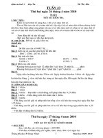 Bài soạn giao an buoi 1 tuan 33 lop 3