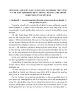 MỘT SỐ NHẬN XÉTKIẾN NGHỊ VÀ GIẢI PHÁP  NHẰM HOÀN THIỆN CÔNG TÁC KẾ TOÁN TẬP HỢP CHI PHÍ VÀ TÍNH GIÁ THÀNH  SẢN PHẨM Ở XÍ NGHIỆP ĐIỆN TỬ TRUYỀN HÌNH