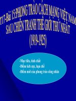 Bài 15 Lịch sử 9