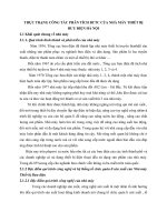 THỰC TRẠNG CÔNG TÁC PHÂN TÍCH BCTC CỦA NHÀ MÁY THIẾT BỊ BƯU ĐIỆN HÀ NỘI